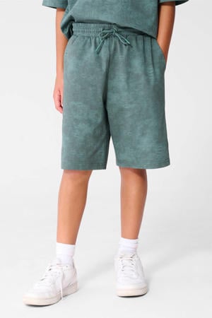loose fit sweatshort groen