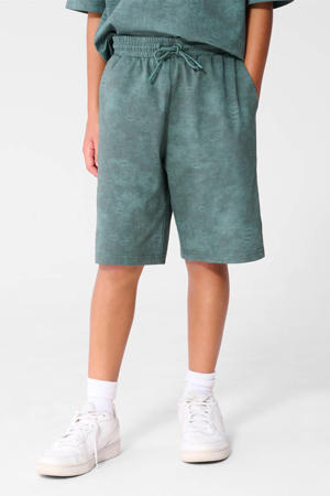 loose fit sweatshort groen