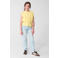 Shoeby mouwloze top lichtgeel
