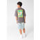 Shoeby T-shirt met backprint grijs
