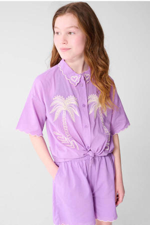 blouse paars