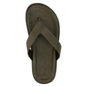 thumbnail: Sacha leren teenslippers groen