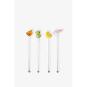 cocktail roerstaafjes (set van 4)