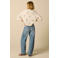 Sissy-Boy katoenen broderie trui - beige