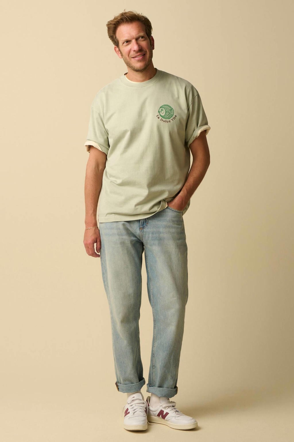 Sissy-Boy relaxed T-shirt lichtgroen