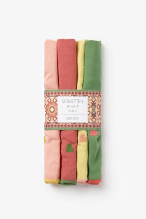 servet (40x40 cm) (set van 4)