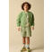Sissy-Boy bomberjack quilted met backprint groen