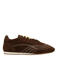 Sacha suède sneakers donkerbruin