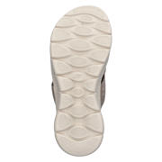 thumbnail: Skechers Go Walk Flex slippers met strass steentjes taupe