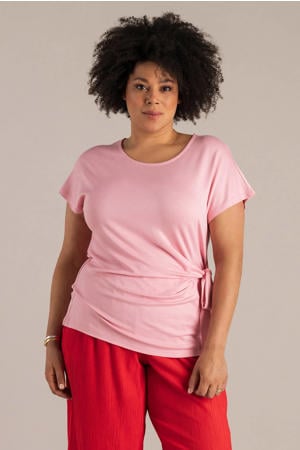 T-shirt lichtroze