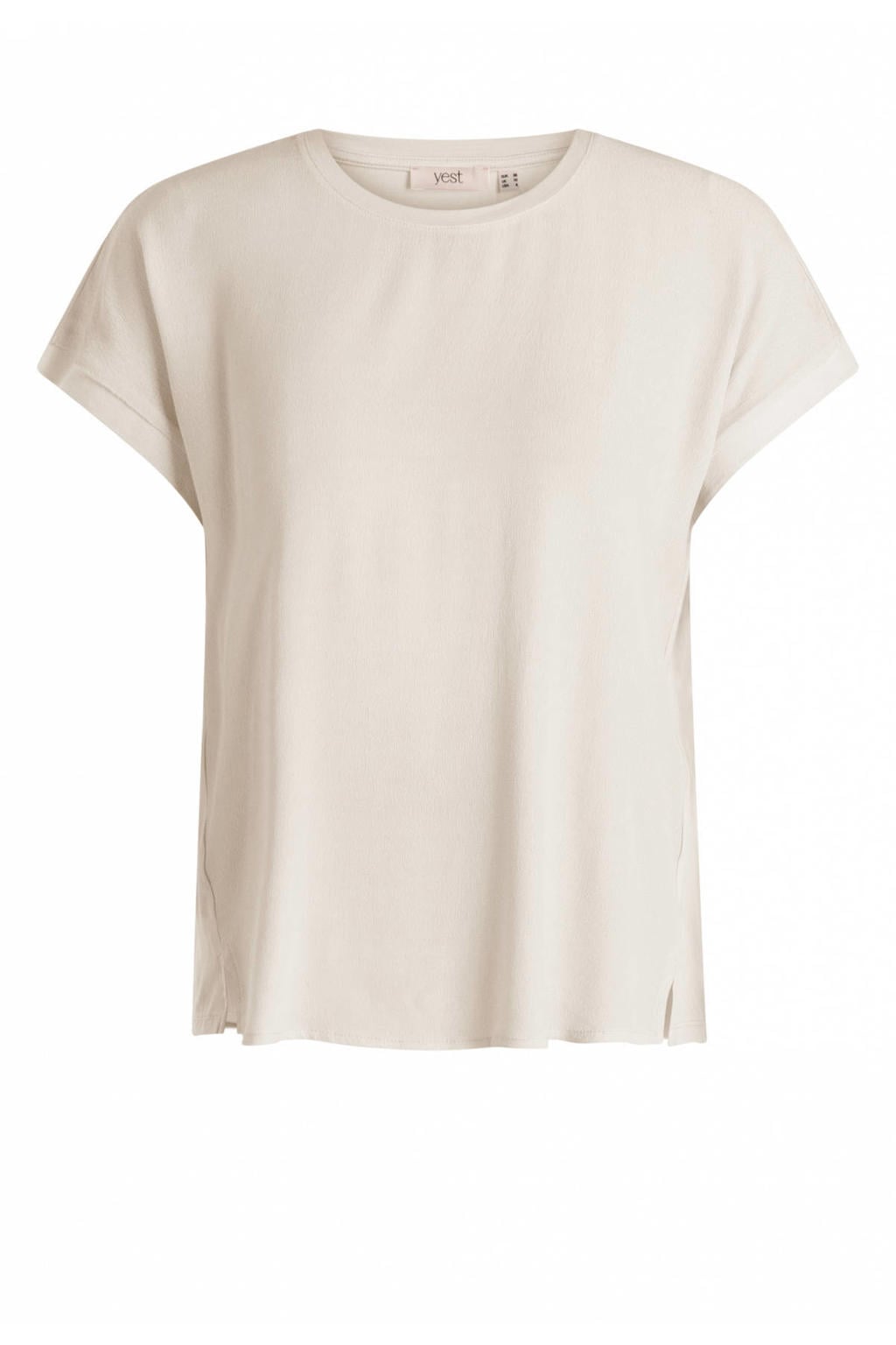 Yest Curve T-shirt ecru