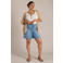 Yest Curve regular waist short light blue denim