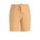 Yest straight regular waist casual short geel