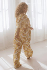 thumbnail: Yest Curve regular waist casual broek geel
