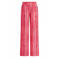 Yest Curve regular waist gestreepte casual broek rood
