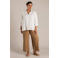 Yest Curve straight high waist broek taupe