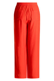 thumbnail: Yest Curve straight high waist broek rood