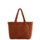 WE Fashion shopper brique