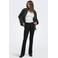 ONLY Onlwauw Mw Flared Studs Dnm flared jeans met studs - zwart