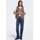 ONLY straight leg jeans - mediumblauw denim