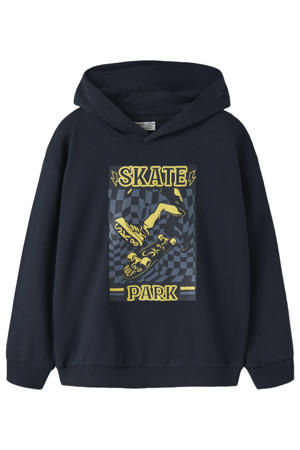 hoodie - donkerblauw