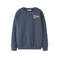 NAME IT KIDS sweater met backprint blauw