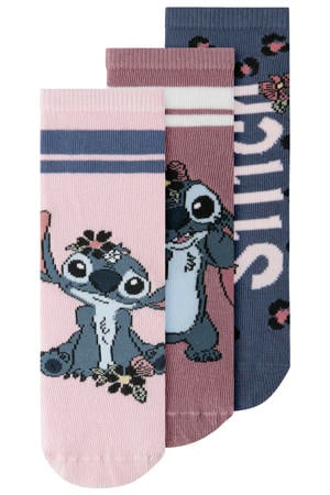 Lilo & Stitch sokken (set van 3)