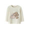 NAME IT MINI longsleeve met print - ecru