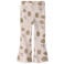 NAME IT MINI flared gebreide broek met print - roze