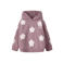 NAME IT MINI gebloemde hoodie - lila