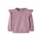 NAME IT MINI sweater met ruches - lila