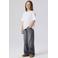 NAME IT KIDS wide leg jeans NKFROSE grey denim