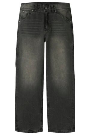 NKMRYAN straight leg jeans brown denim