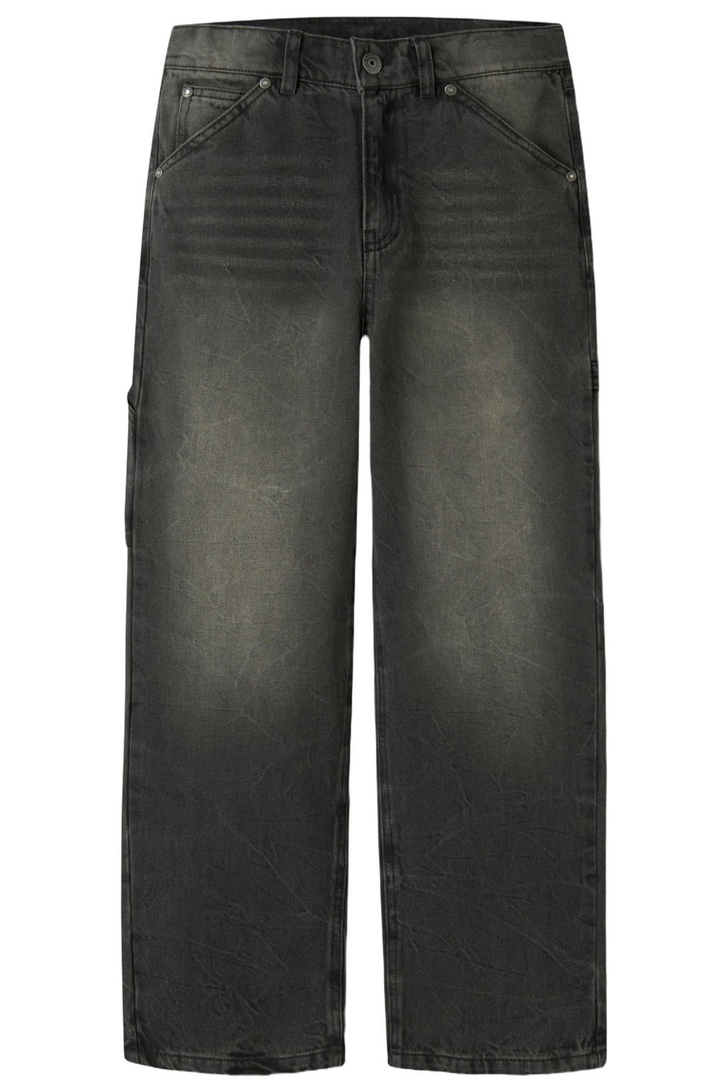 NAME IT KIDS NKMRYAN straight leg jeans brown denim