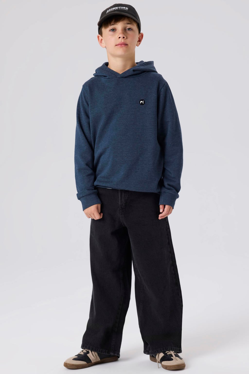 NAME IT KIDS straight leg jeans - zwart