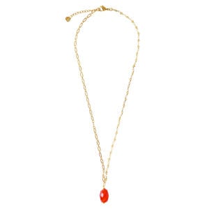 ketting Celebration Citrine Carnelian