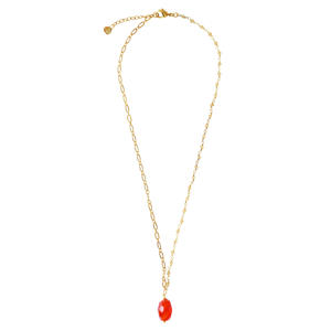 ketting Celebration Citrine Carnelian