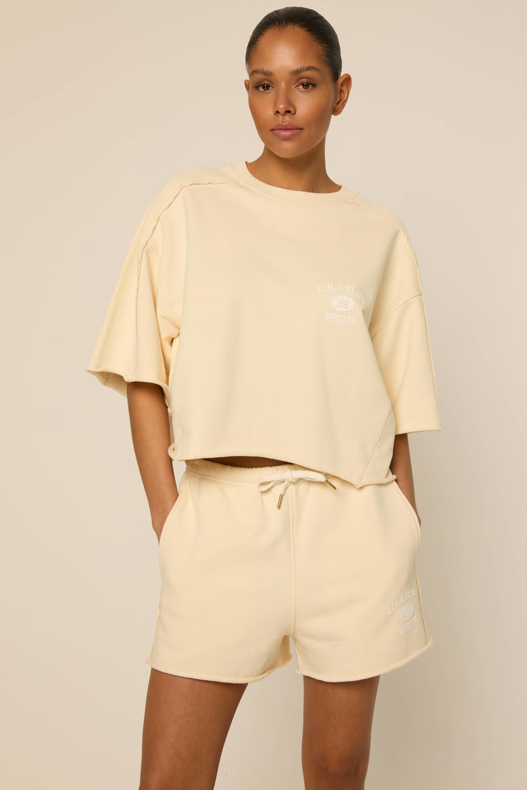 The Lola Club T-shirt Anine beige