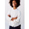 Mango Kids casual overhemd met linnen wit
