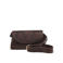 BRONX leren crossbody tas Noem-ii donkerbruin