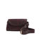 BRONX leren crossbody tas Noem-ii bordeauxrood