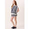 FRNCH top marineblauw