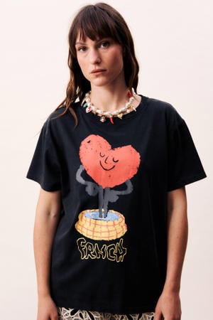 T-shirt zwart