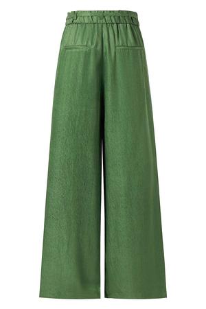 high waist broek groen