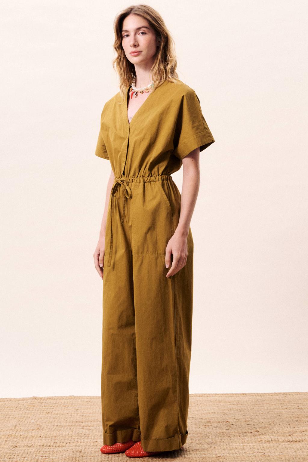 FRNCH jumpsuit olijfgroen