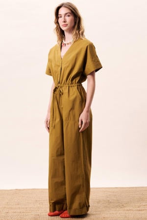 jumpsuit olijfgroen