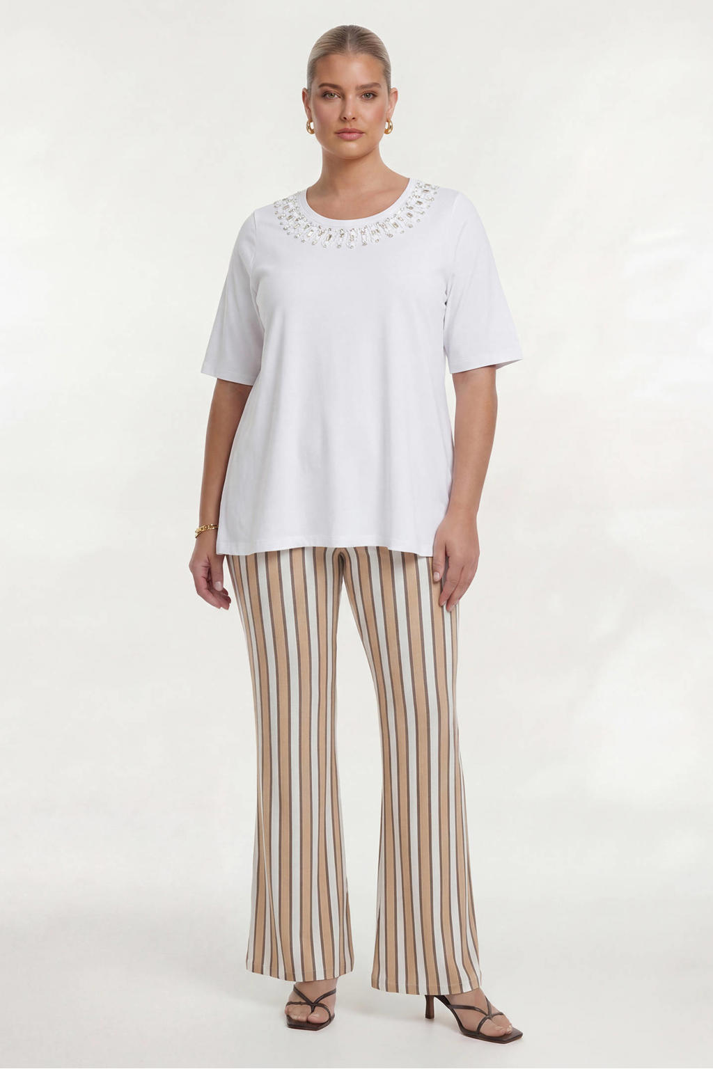 YOEK T-shirt wit
