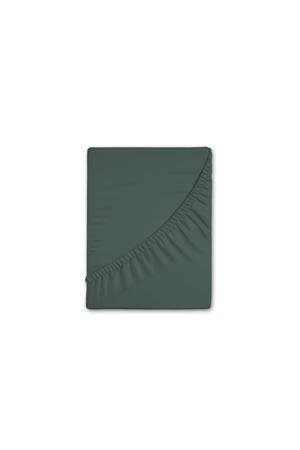 katoenen hoeslaken groen