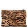 Kurt Geiger leren crossbody tas Kensington met panterprint bruin