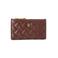 Kurt Geiger leren portemonnee Kensington roodbruin